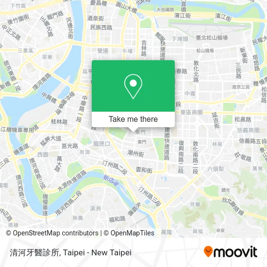 清河牙醫診所 map