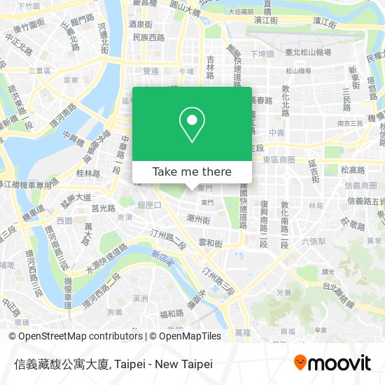 信義藏馥公寓大廈 map