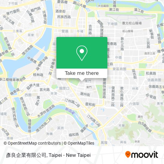 彥良企業有限公司地圖
