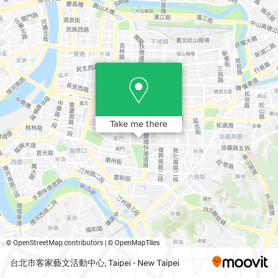 台北市客家藝文活動中心 map