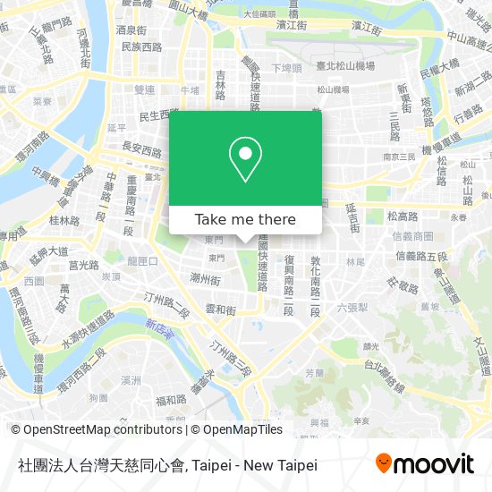 社團法人台灣天慈同心會 map