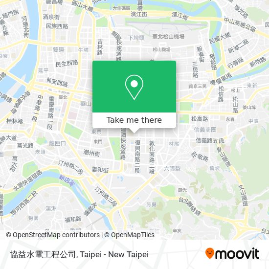 協益水電工程公司 map