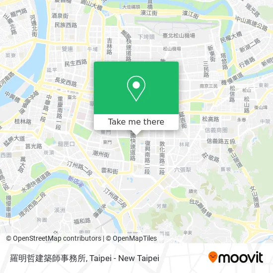 羅明哲建築師事務所地圖