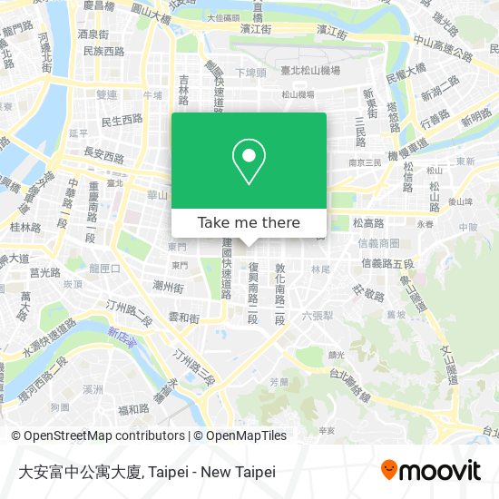 大安富中公寓大廈 map