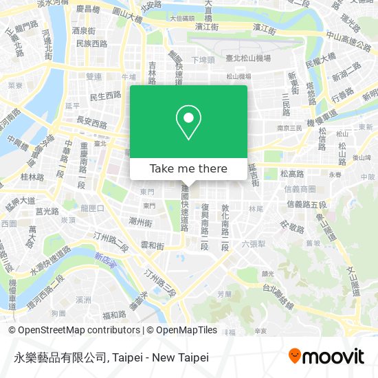 永樂藝品有限公司地圖