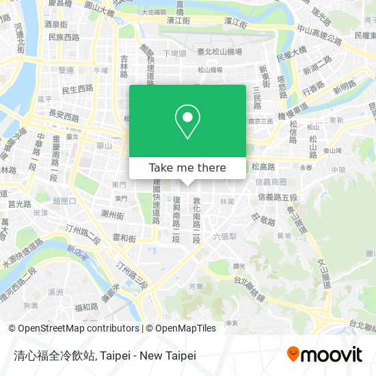 清心福全冷飲站 map