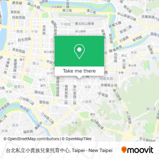 台北私立小貴族兒童托育中心 map