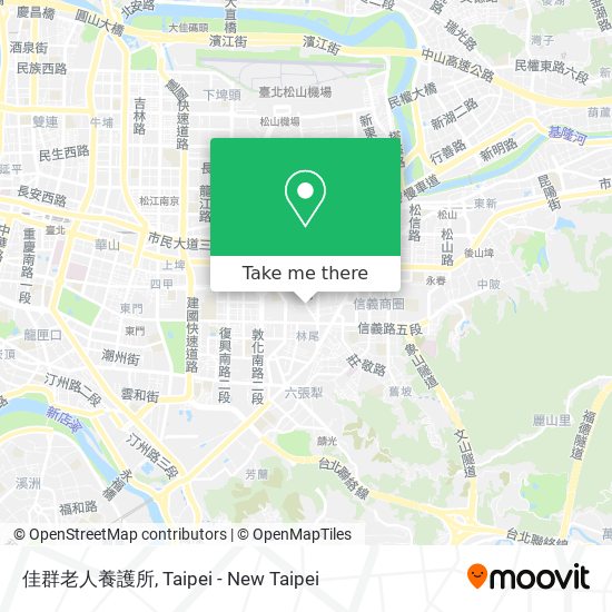 佳群老人養護所 map