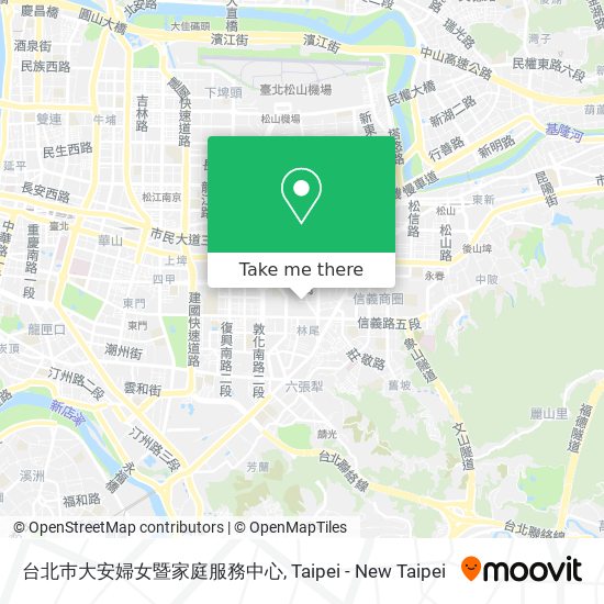 台北巿大安婦女暨家庭服務中心 map