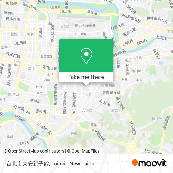 台北市大安親子館 map