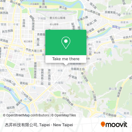 杰昇科技有限公司 map