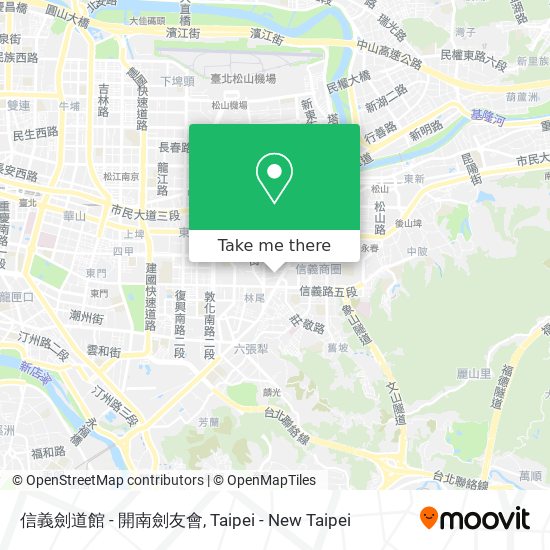 信義劍道館 - 開南劍友會 map