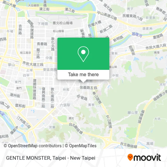 GENTLE MONSTER map