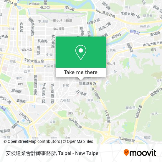 安侯建業會計師事務所地圖