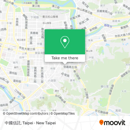 中國信託 map