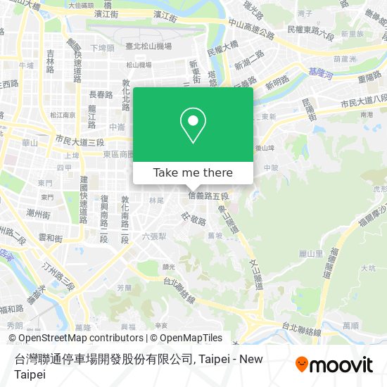 台灣聯通停車場開發股份有限公司地圖