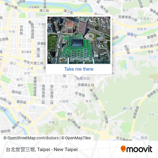 台北世贸三馆 map