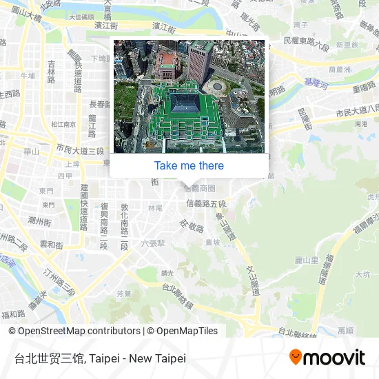 台北世贸三馆地圖