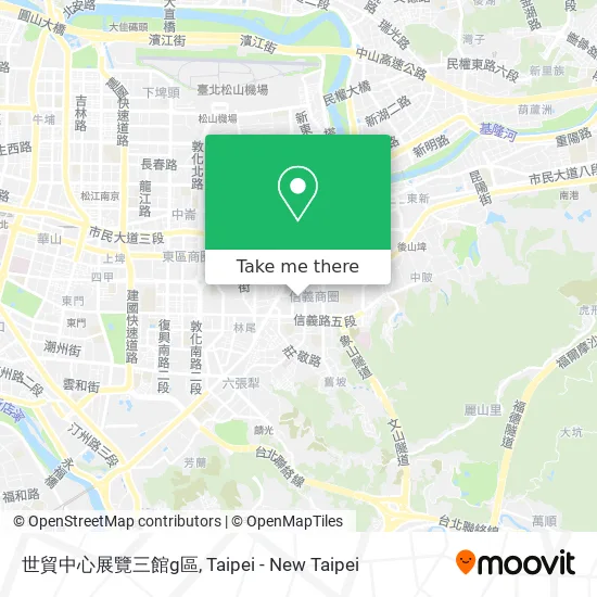 世貿中心展覽三館g區 map