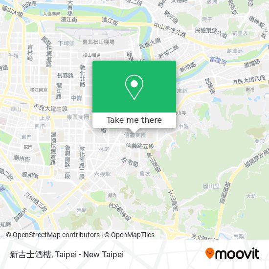 新吉士酒樓地圖