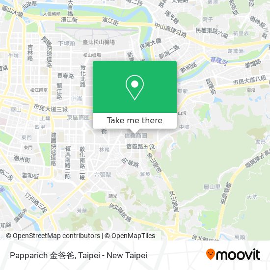 Papparich 金爸爸 map