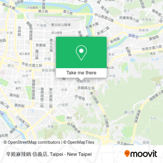 辛殿麻辣鍋 信義店 map