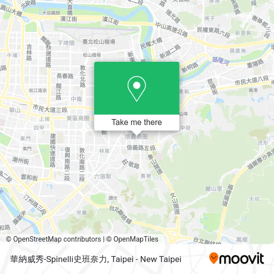 華納威秀-Spinelli史班奈力地圖