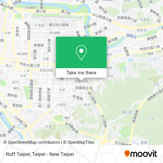 Ruff Taipei map