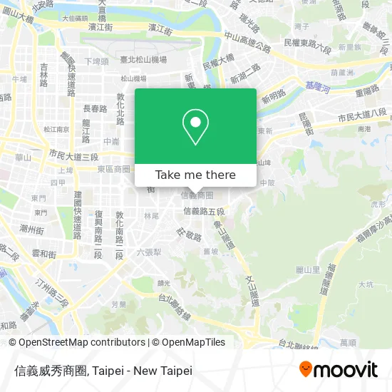 信義威秀商圈 map