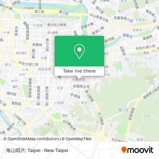 海山唱片 map