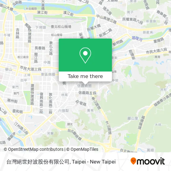 台灣絕世好波股份有限公司 map