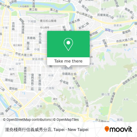 瀧堯棧商行信義威秀分店 map