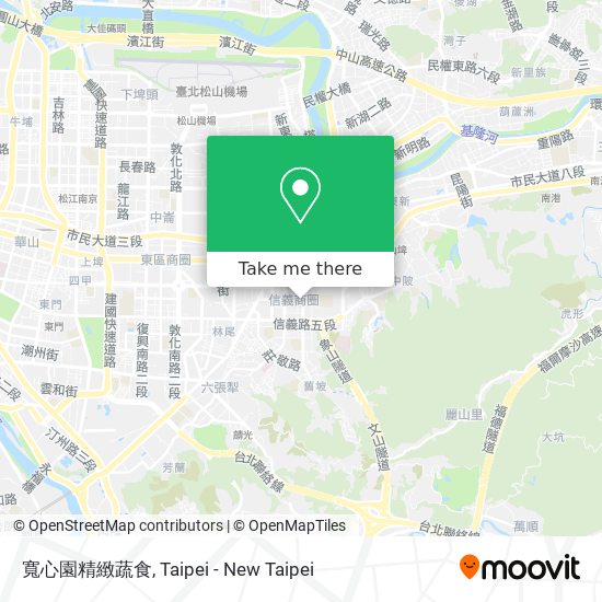 寬心園精緻蔬食 map