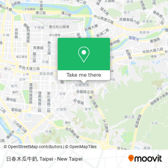 日春木瓜牛奶地圖