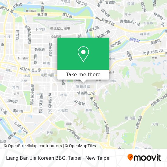 Liang Ban Jia Korean BBQ map