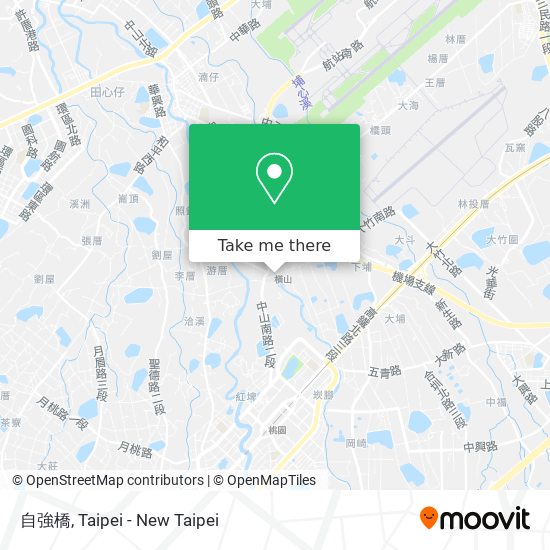 自強橋 map