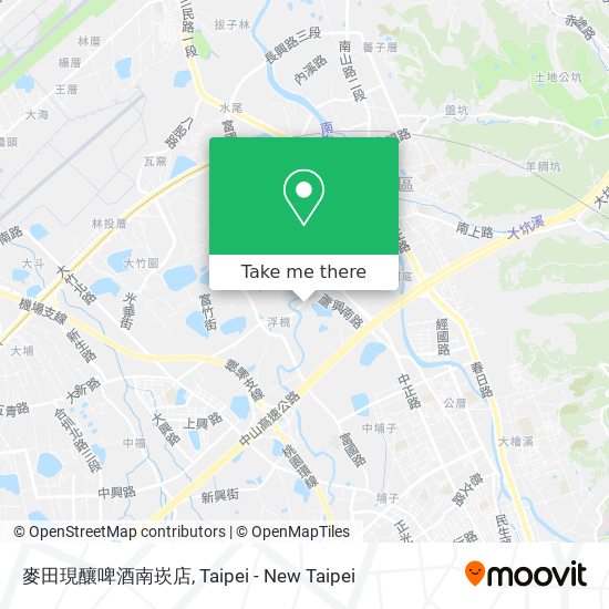 麥田現釀啤酒南崁店 map
