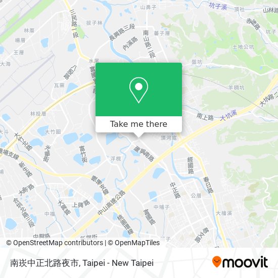 南崁中正北路夜市 map