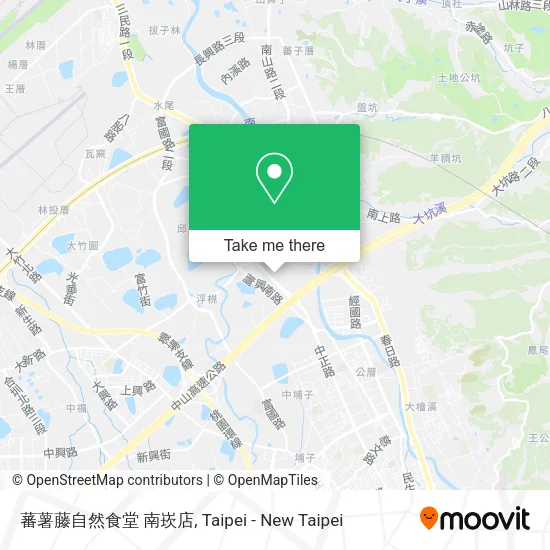 蕃薯藤自然食堂 南崁店 map
