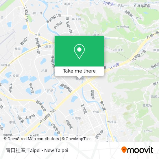 青田社區 map
