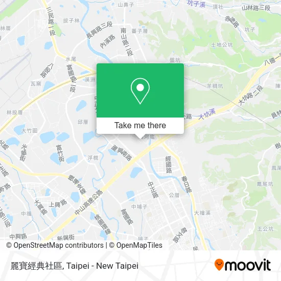 麗寶經典社區地圖