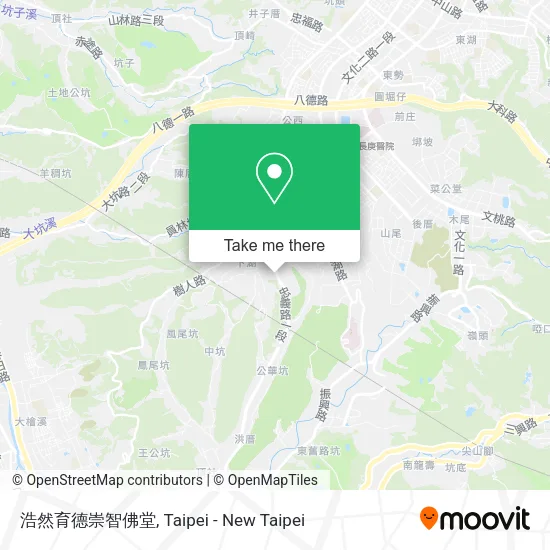 浩然育德崇智佛堂地圖