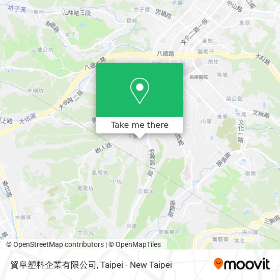 貿阜塑料企業有限公司 map