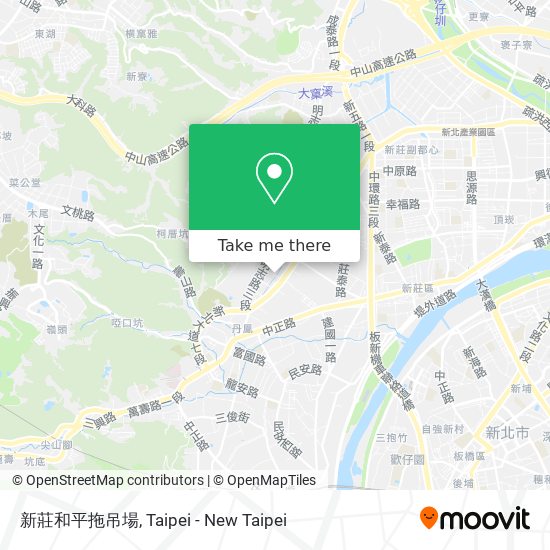 新莊和平拖吊場 map