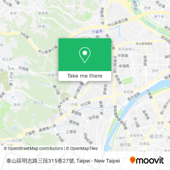 泰山區明志路三段315巷27號 map