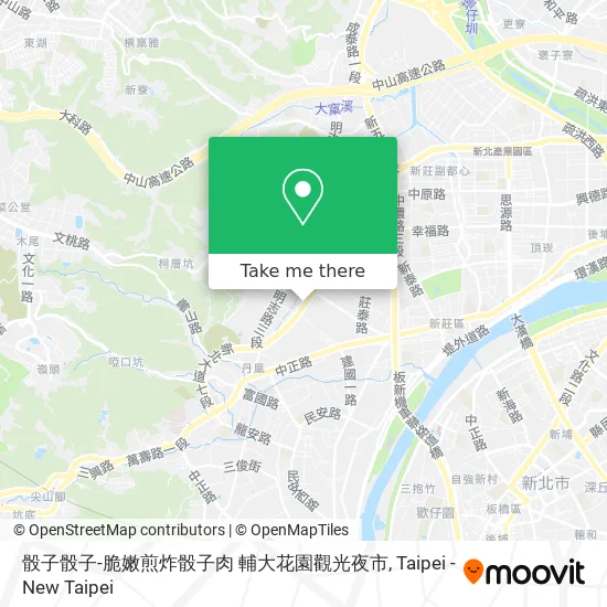 骰子骰子-脆嫩煎炸骰子肉 輔大花園觀光夜市 map