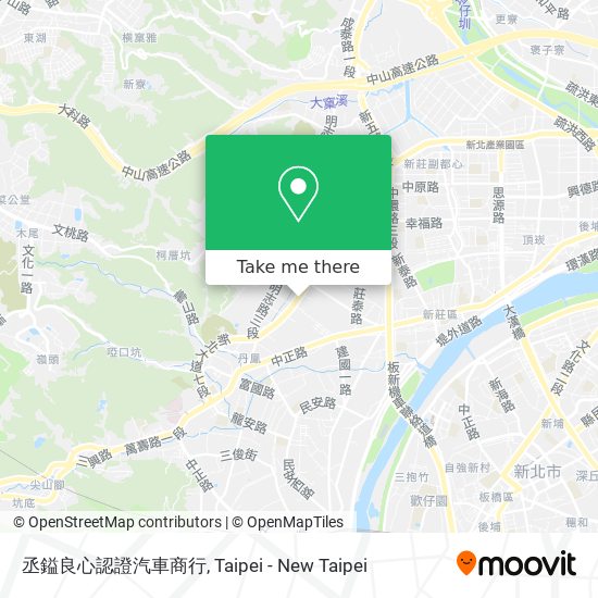 丞鎰良心認證汽車商行 map