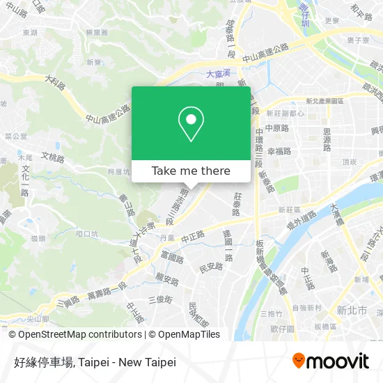 好緣停車場 map
