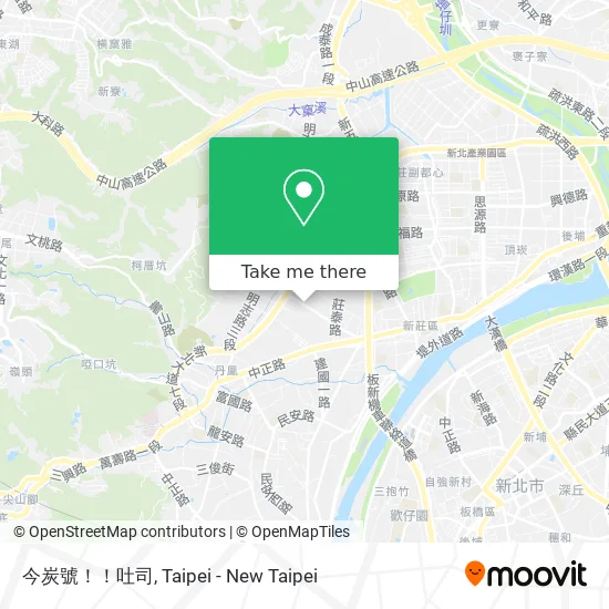 今炭號！！吐司 map