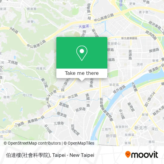 伯達樓(社會科學院) map